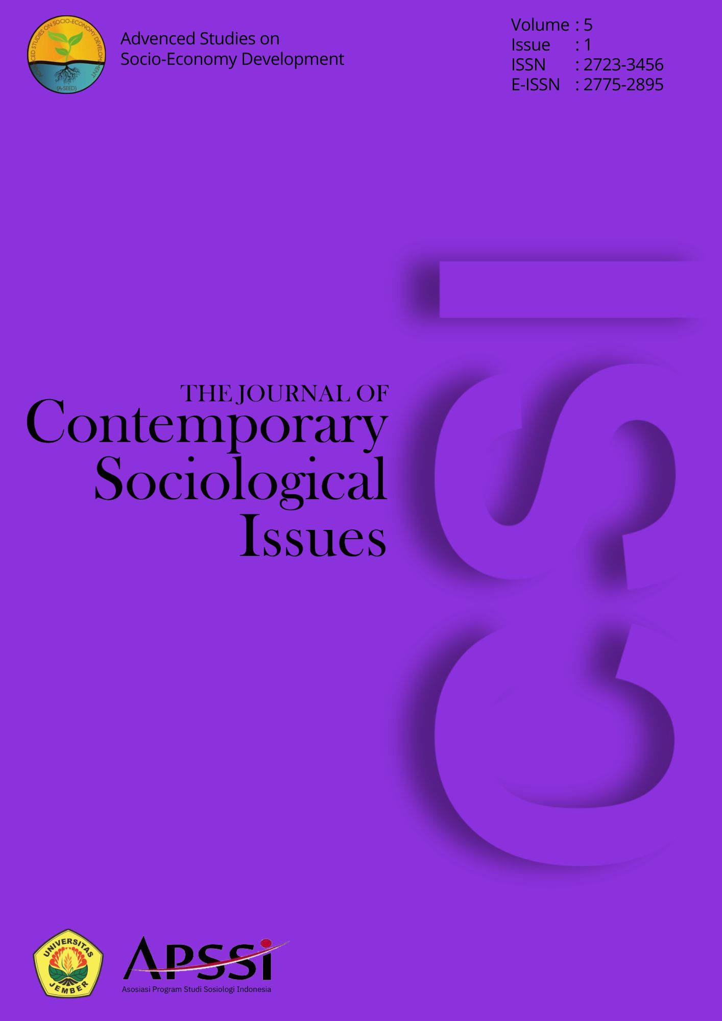 View Vol. 5 No. 1 (2025): Journal of Contemporary Sociological Issues
