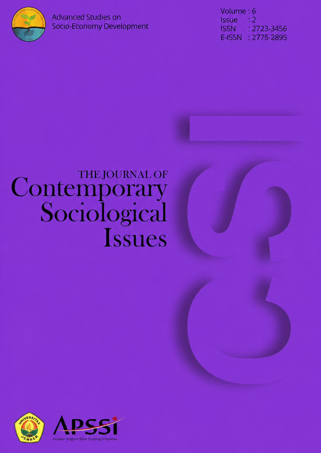 					View Vol. 6 No. 2 (2026): Journal of Contemporary Sociological Issues
				